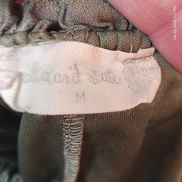 ALTAR'D STATE TIERED SUNDRESS WOMEN SZ MEDIUM GREEN SPAGHETTI TIE STRAP WHIMSY - Picture 3 of 8